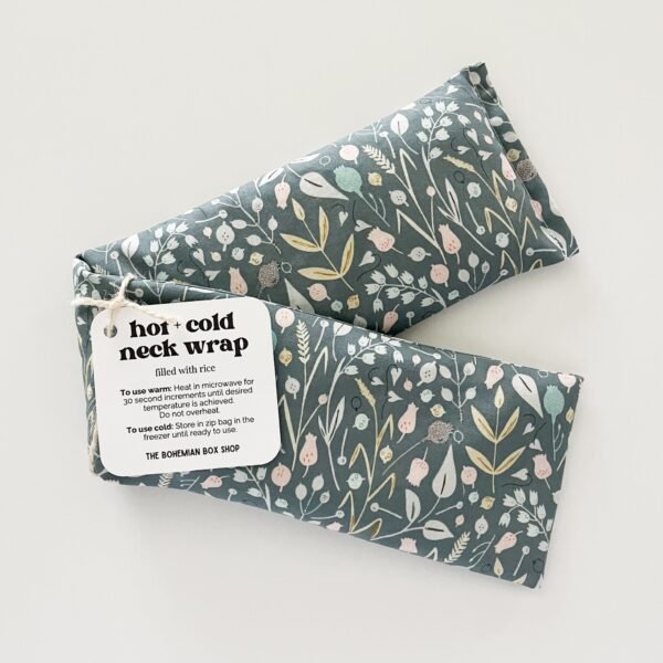 Almohada de semillas relajante para cuello